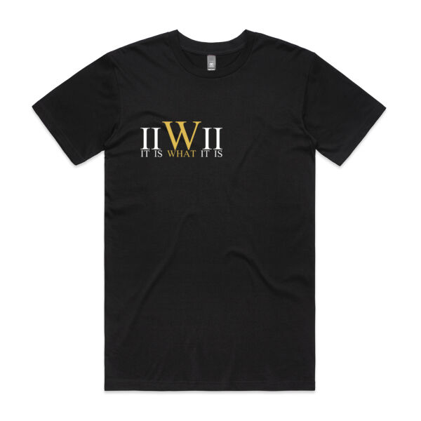 IIWII Black Short Sleeve Tee  Thumbnail