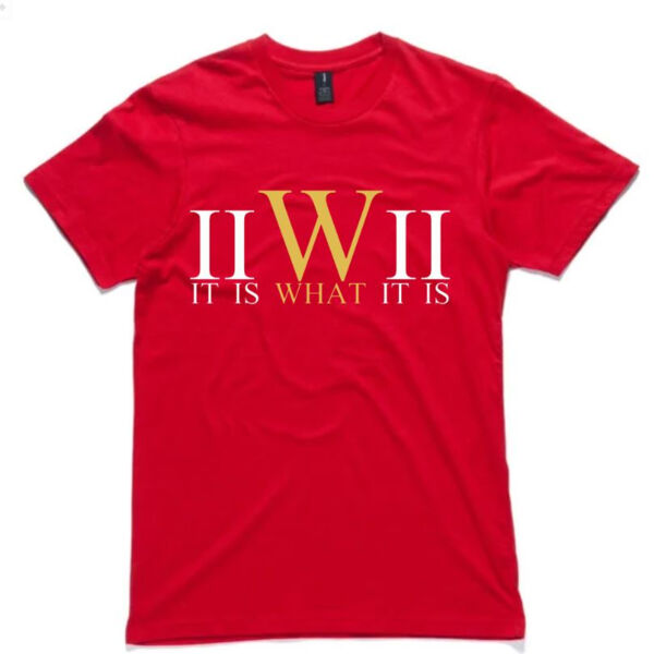 IIWII Red Short Sleeve Tee Thumbnail